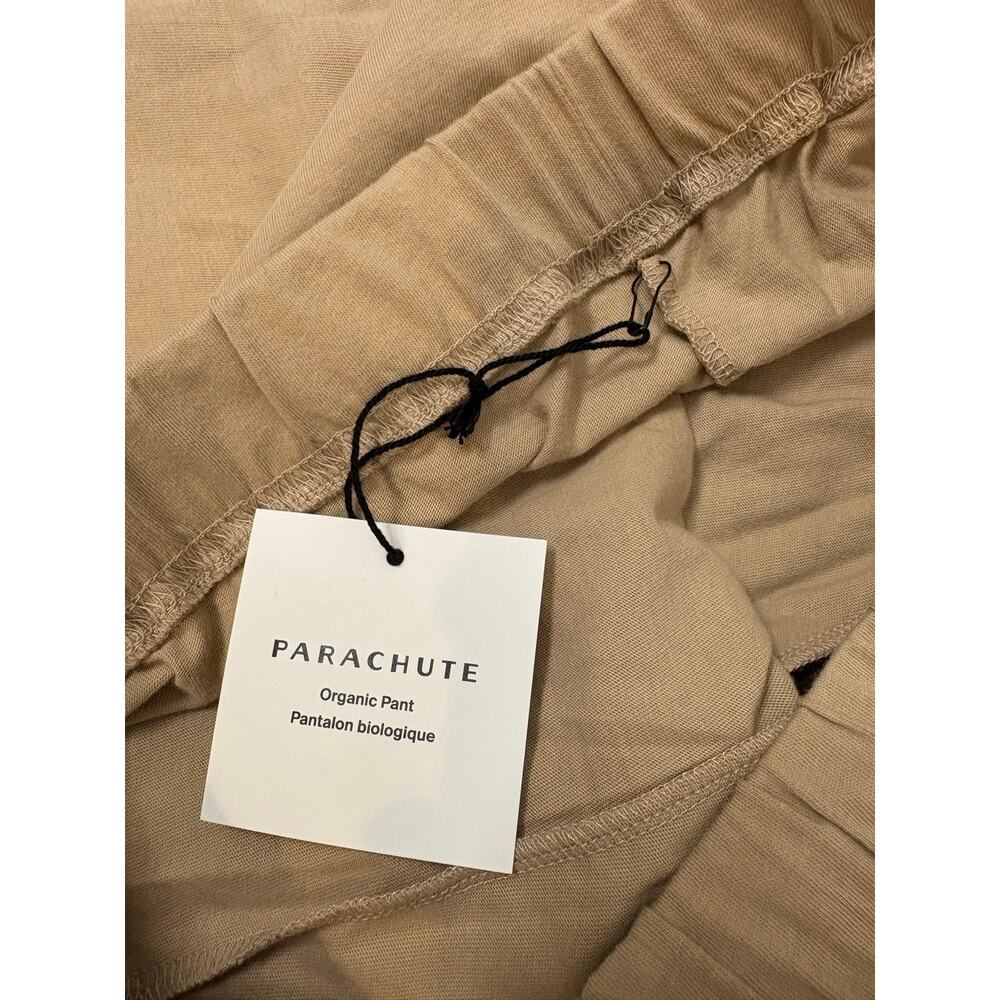 Parachute Organic Cotton Pants Wide Leg Relaxed Lounge Quite Luxury Bisque Sz XL - Picture 6 of 8